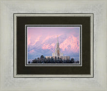 Load image into Gallery viewer, Payson Temple Winter Evening
