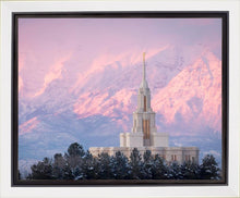 Load image into Gallery viewer, Payson Temple Winter Evening
