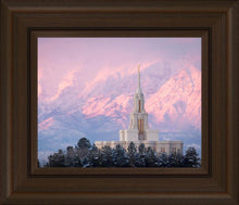 Load image into Gallery viewer, Payson Temple Winter Evening
