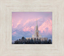 Load image into Gallery viewer, Payson Temple Winter Evening
