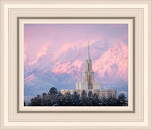 Load image into Gallery viewer, Payson Temple Winter Evening
