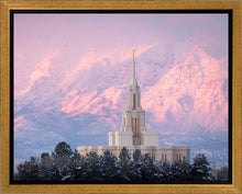 Load image into Gallery viewer, Payson Temple Winter Evening
