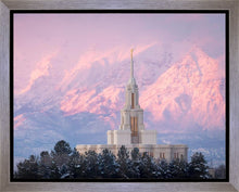 Load image into Gallery viewer, Payson Temple Winter Evening
