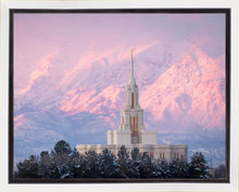 Load image into Gallery viewer, Payson Temple Winter Evening
