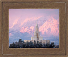 Load image into Gallery viewer, Payson Temple Winter Evening
