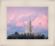 Load image into Gallery viewer, Payson Temple Winter Evening
