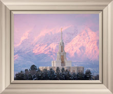 Load image into Gallery viewer, Payson Temple Winter Evening
