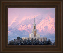 Load image into Gallery viewer, Payson Temple Winter Evening
