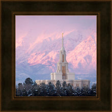 Load image into Gallery viewer, Payson Temple Winter Evening
