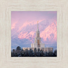 Load image into Gallery viewer, Payson Temple Winter Evening

