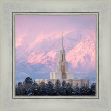 Load image into Gallery viewer, Payson Temple Winter Evening

