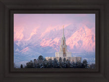 Load image into Gallery viewer, Payson Temple Winter Evening

