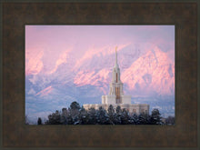 Load image into Gallery viewer, Payson Temple Winter Evening
