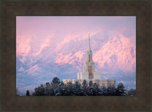 Load image into Gallery viewer, Payson Temple Winter Evening
