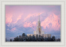 Load image into Gallery viewer, Payson Temple Winter Evening
