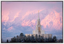 Load image into Gallery viewer, Payson Temple Winter Evening
