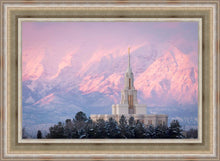 Load image into Gallery viewer, Payson Temple Winter Evening
