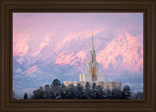Load image into Gallery viewer, Payson Temple Winter Evening
