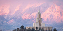 Load image into Gallery viewer, Payson Temple Winter Evening
