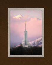 Load image into Gallery viewer, Mount Timpanogos Temple Winter Peaks
