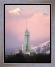 Load image into Gallery viewer, Mount Timpanogos Temple Winter Peaks
