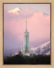 Load image into Gallery viewer, Mount Timpanogos Temple Winter Peaks

