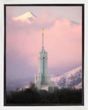 Load image into Gallery viewer, Mount Timpanogos Temple Winter Peaks

