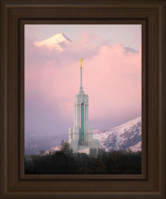 Load image into Gallery viewer, Mount Timpanogos Temple Winter Peaks
