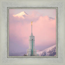 Load image into Gallery viewer, Mount Timpanogos Temple Winter Peaks
