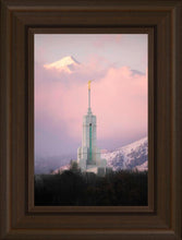 Load image into Gallery viewer, Mount Timpanogos Temple Winter Peaks
