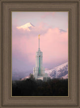 Load image into Gallery viewer, Mount Timpanogos Temple Winter Peaks
