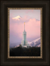 Load image into Gallery viewer, Mount Timpanogos Temple Winter Peaks

