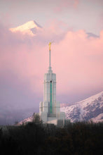 Load image into Gallery viewer, Mount Timpanogos Temple Winter Peaks
