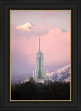 Load image into Gallery viewer, Mount Timpanogos Temple Winter Peaks
