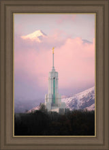 Load image into Gallery viewer, Mount Timpanogos Temple Winter Peaks
