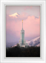 Load image into Gallery viewer, Mount Timpanogos Temple Winter Peaks
