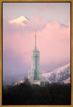 Load image into Gallery viewer, Mount Timpanogos Temple Winter Peaks
