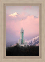 Load image into Gallery viewer, Mount Timpanogos Temple Winter Peaks
