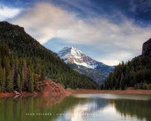 Load image into Gallery viewer, Timpanogos From Tibblefork Reservoir

