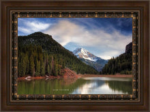 Load image into Gallery viewer, Timpanogos From Tibblefork Reservoir
