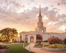 Load image into Gallery viewer, Sacramento Temple Sunset Panorama

