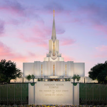Load image into Gallery viewer, Jordan River Temple Eventide
