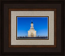 Load image into Gallery viewer, Cedar City Temple Blue Hour
