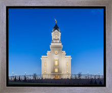 Load image into Gallery viewer, Cedar City Temple Blue Hour
