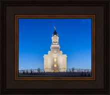 Load image into Gallery viewer, Cedar City Temple Blue Hour

