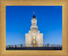 Load image into Gallery viewer, Cedar City Temple Blue Hour
