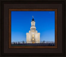 Load image into Gallery viewer, Cedar City Temple Blue Hour
