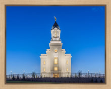 Load image into Gallery viewer, Cedar City Temple Blue Hour
