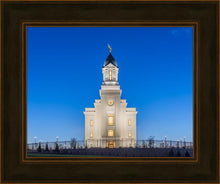 Load image into Gallery viewer, Cedar City Temple Blue Hour
