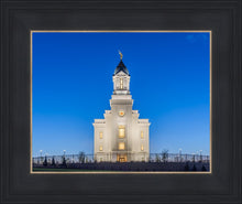 Load image into Gallery viewer, Cedar City Temple Blue Hour
